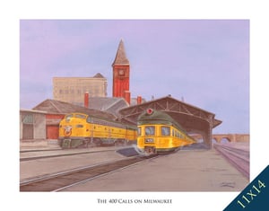 Image of The 400 Calls on Milwaukee (Print)