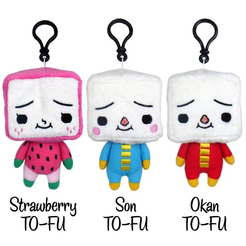 Image of TO-FU Plush Clip-Ons