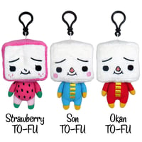 Image 1 of TO-FU Plush Clip-Ons