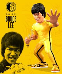 Image 2 of Bruce Lee 6" Figure - Game of Death with Nunchucks