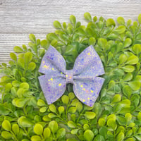 Glitter Flouncy | 3.5" | Light Baby Lavendar  