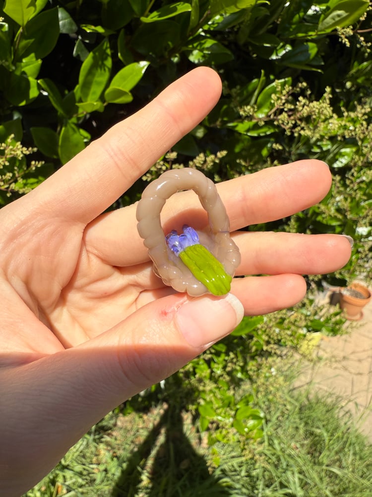 Image of Lavender Basket Pendants