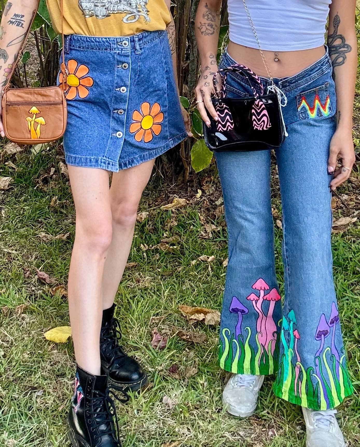 Image of Flower power skirt 