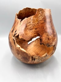 Image 1 of Cherry Burl Vessel- Lyle Jamieson
