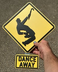 Image 1 of Dick Van Dyke-Dance Away "Mini" Sign