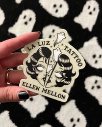 Image 1 of Glow in the Dark Ghost Girl Sticker