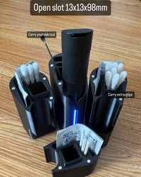 Image 3 of Pivot XL Case Kit - Universal Version | Holds a 5ml jar in base |Carry Q-Tips, Wipes, or more