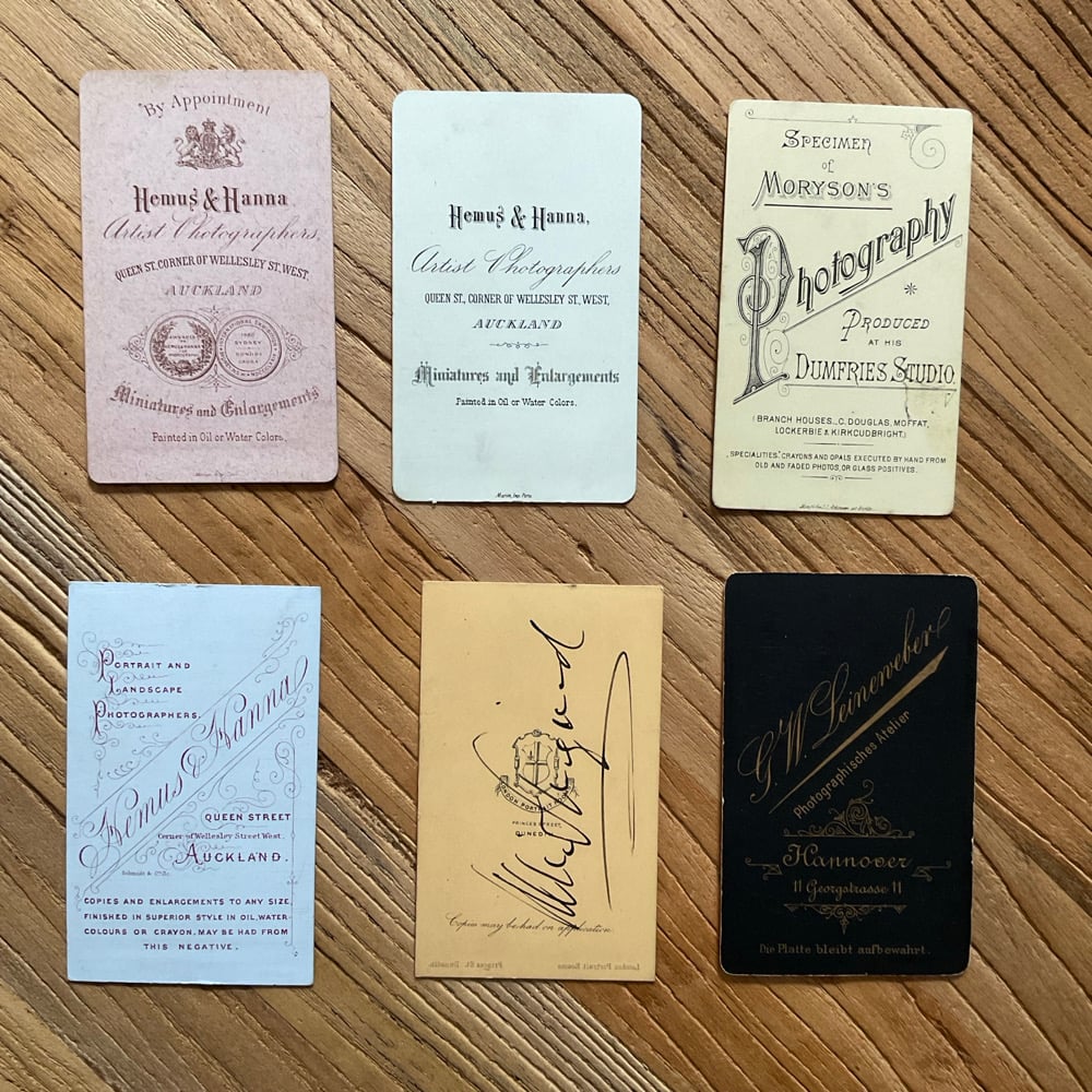 Image of Portrait Cards (hats)