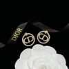 New CD gold plated earrings ^