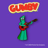 Gumby Guitar Enamel Pin