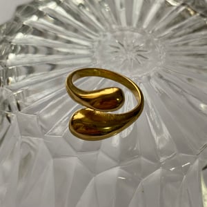 Image of Gold Snake Wrap Ring