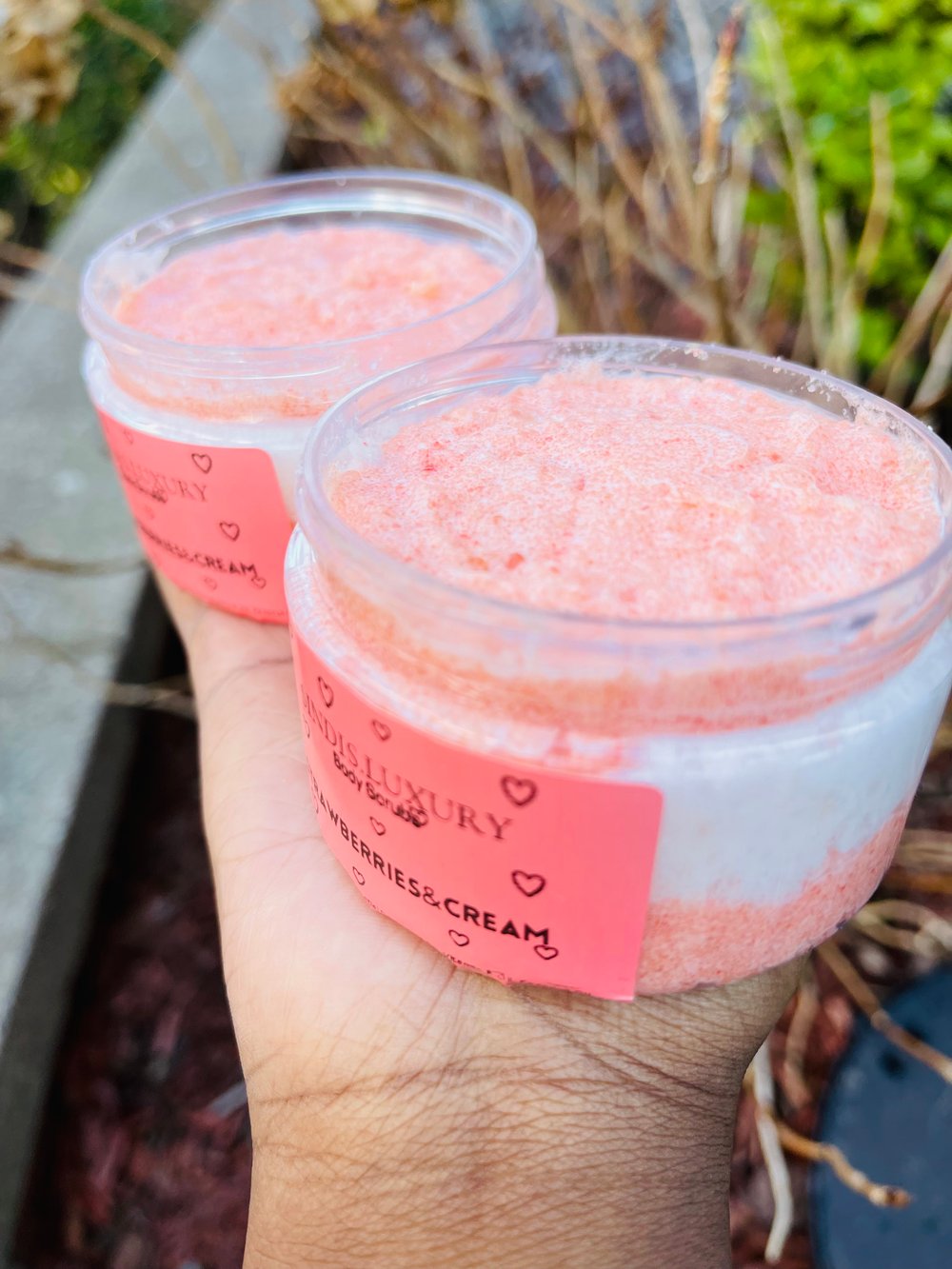 Image of Strawberries and Cream Body Scrub 