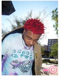 @ghoulsk8co Tie dye “FTUD” graphic tee 