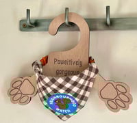 Image 1 of Wooden Paw Hanger