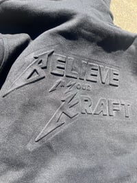 Image 3 of Kraft Metallica Embossed Hoodie