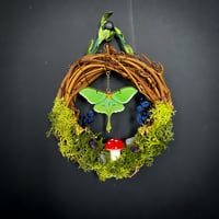 Image 1 of Actias Luna Mini Wreath 