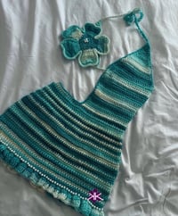 Sunflower Crochet Dress