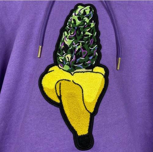 Image of Purple Budnana Hoodie V3