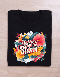 Image 3 of Stronger than the Storm Affirmation Shirt 2