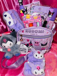 Image 1 of Kuromi cross body bag bundle 