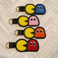 PacMan Keyring