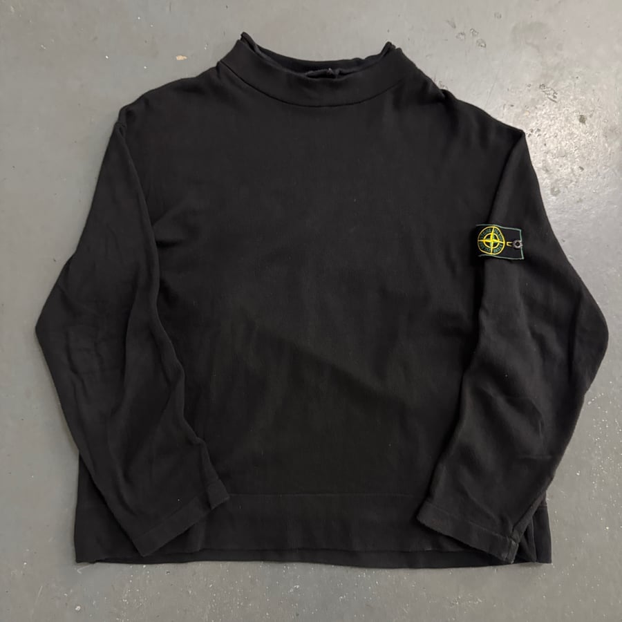 Image of AW 1999 Stone Island Mock-neck Sweatshirt, size XXL