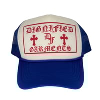 Dignified Trucker Hat (Royal Blood) 