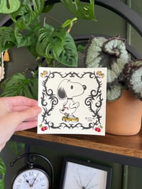 Image 2 of CUSTOM HAND PAINTED SNOOPY