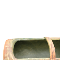 Image 10 of Antique 1920s Weller Pottery Log Planter 