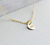 Image of Gold Filled Custom Initial Necklace