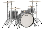 Image of 1970's Ludwig Steel Kit