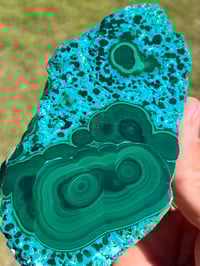 Image 12 of Malachite & Chrysocolla Polished Slab #2305