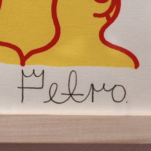 Image of Bunt The Rabbit Pyramid (hand finished print) / Petro