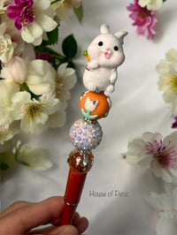 Image 1 of Bunny with Carrot Pen