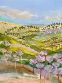 Image 9 of Fleurieu Hill with Purple Trees (Pair) 