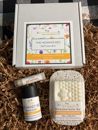 Image 1 of The Worker Bee Satsuma Mandarin Honeybee Butter Bar Self Care Box