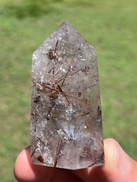 Image 6 of Red Rutile & Quartz Generator #2549