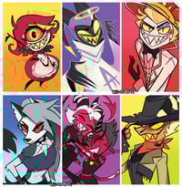 Image 3 of Helluva Boss/Hazbin Hotel Prints - 27 options!