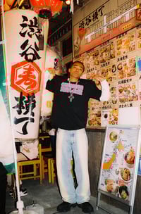 Image 3 of JAPAN TEE *BLACK & PINK*
