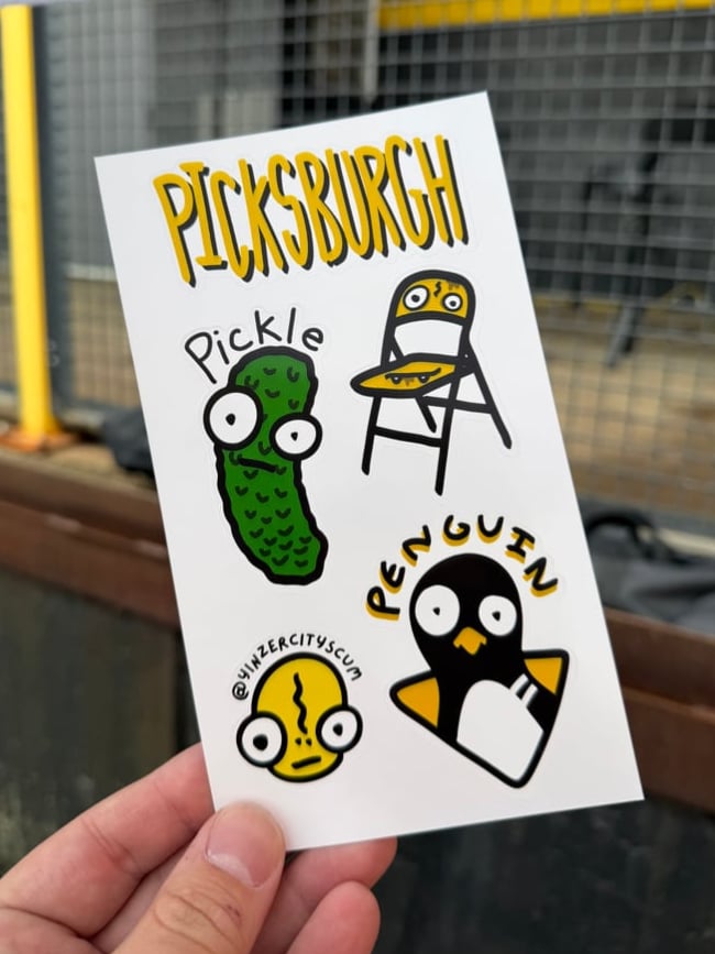 Image of Picksburgher Sticker Sheet