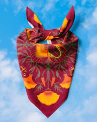 Image 5 of Hana Golden - "Solo el Pueblo, Salva al Pueblo." - Bandana (Autumn)