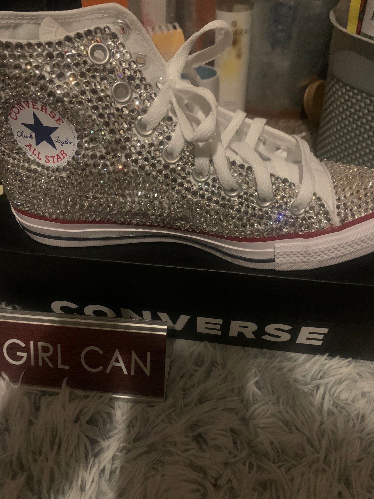 bling chuck taylors