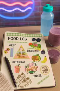 Image 2 of Healthy Habit Sticker Sheet