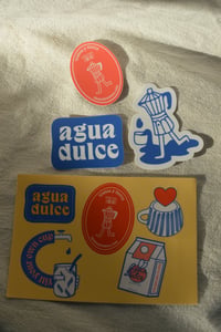 Image 2 of Frutas y Flores Sticker Sheet