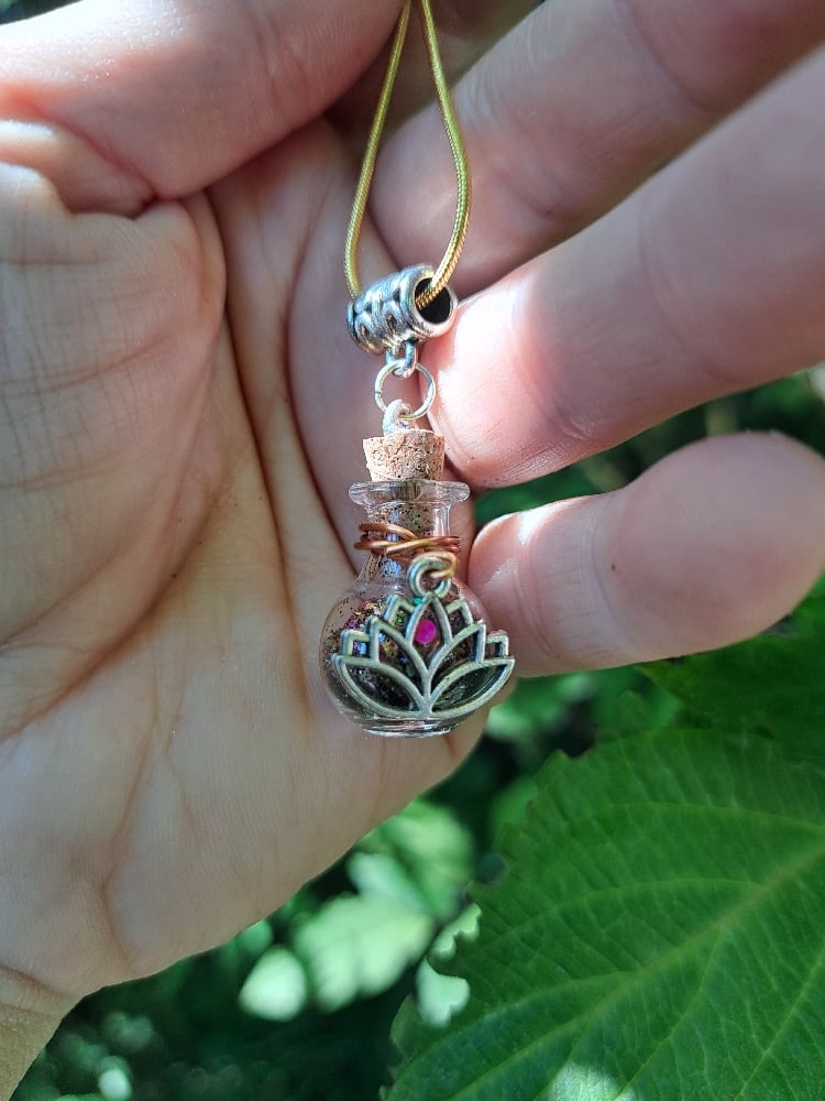 Image of "Peaceful Pixie" Fairy Dust Necklace