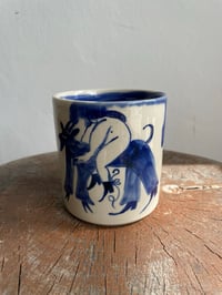 Image 1 of she and he (with crack, but u can drink from it easy peasy)