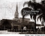 Image of Orlando Florida LDS Mormon Temple Art 001 - Personalized LDS Temple Art