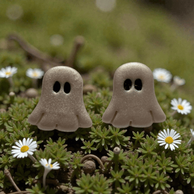 Image of Classic Ghost Stud Earrings - Cute Halloween & Spooky Jewelry