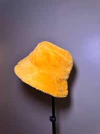 Image 3 of In My Own World, Unisex Yellow Bucket Hat
