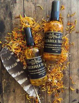Image of Organic Calendula Infused Body Oil ~ 100ml